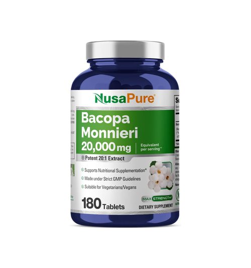 NusaPure Bacopa Monnieri Extract